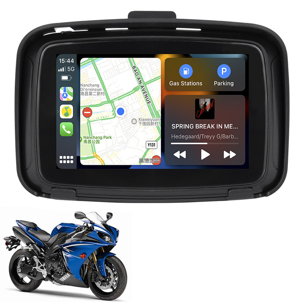 Motocicleta Wireless CarPlay Y Android Auto Navegación IMX - Temu