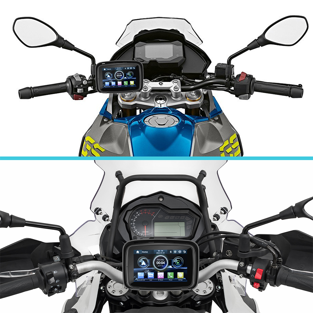 La pantalla multimedia que se puede instalar en cualquier moto